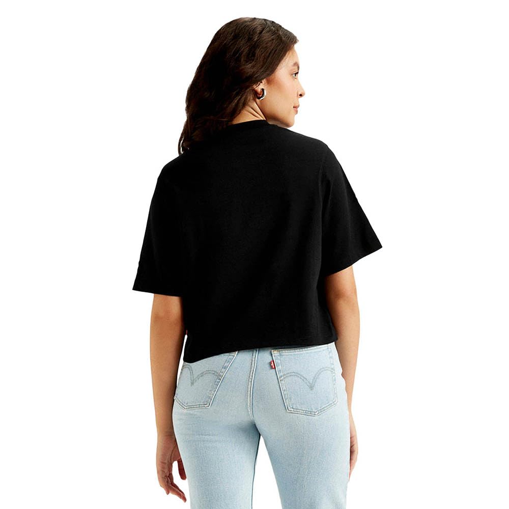 Levi's Women Cotton Classic Fit Brand Logo Crew Neck T-Shirt